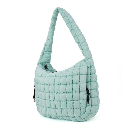 Puffer Shoulder Bag Glacier Blue  on sale