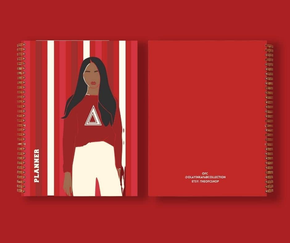 Delta Sigma Theta Sorority Inspired Planner DST 1913