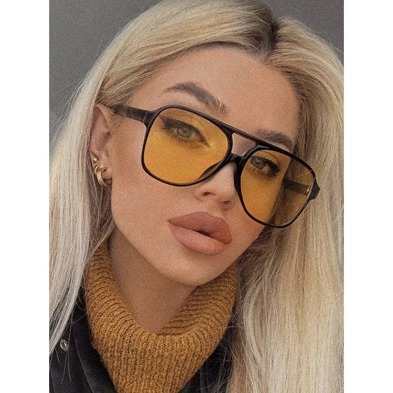 Sun-Protection Geometric Sunglasses Accessories