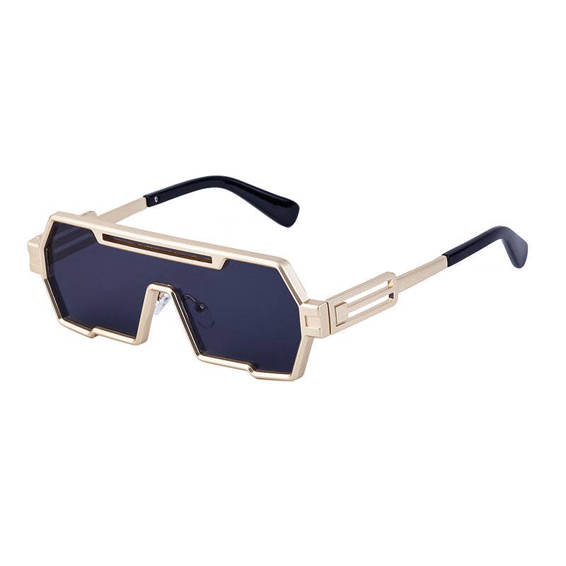 Vintage Steampunk Sunglasses Unisex UV400 Protection Driving Eyewear