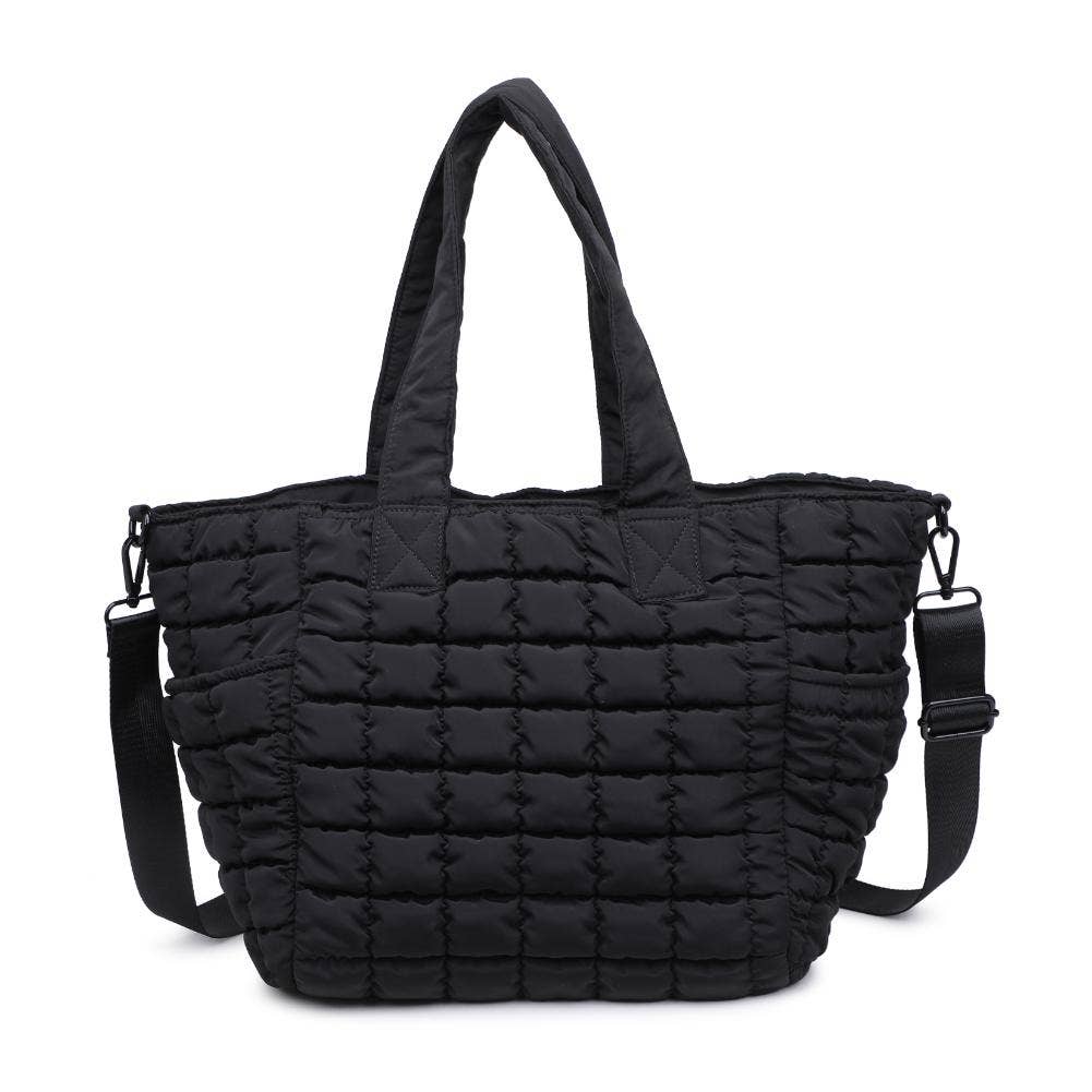 Dreamer Quilted Puffer Nylon Tote