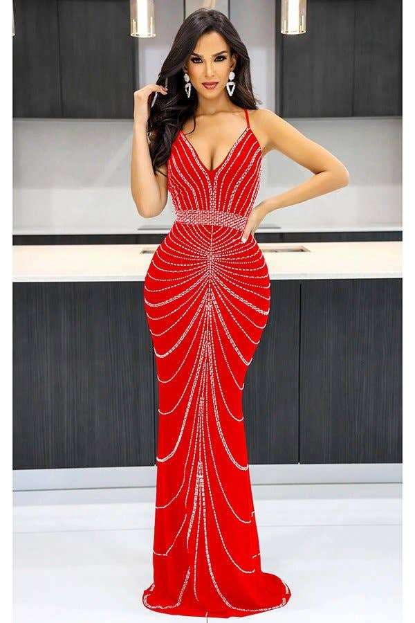 Embellished Halter Neck Bodycon Dress black only