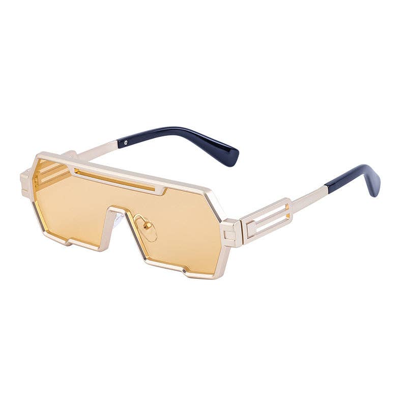Vintage Steampunk Sunglasses Unisex UV400 Protection Driving Eyewear