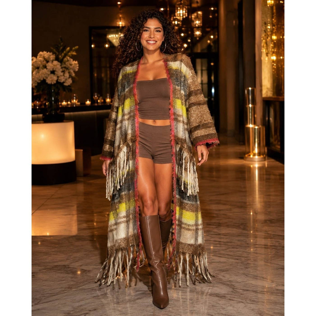 FRINGE CARDIGAN