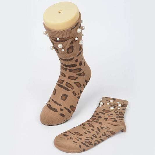 Leo Socks W/pearl