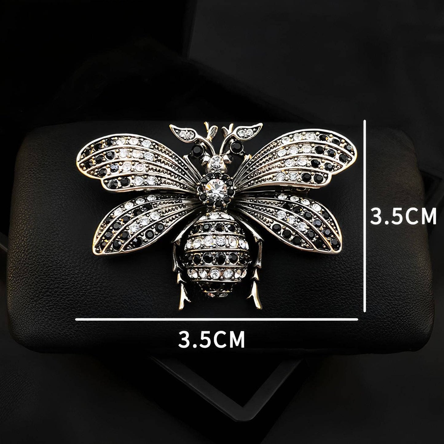 Vintage Bee Brooch High-End Women's Accessories