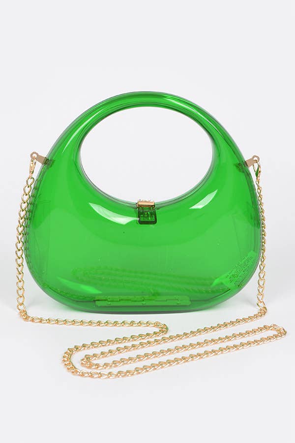 Transparent Acrylic Clutch