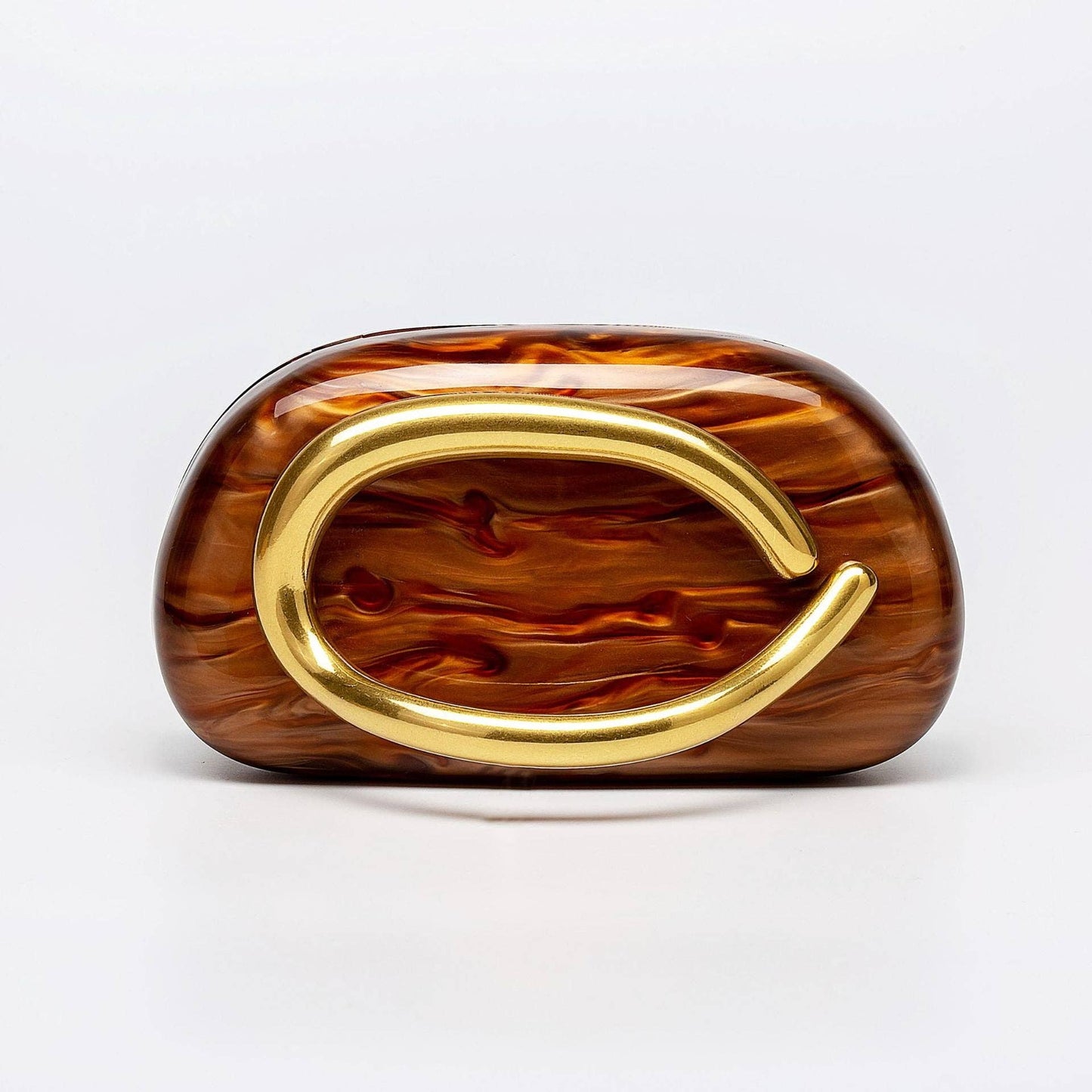 Trendy Shell Acrylic Clutch Bag for Evening Events