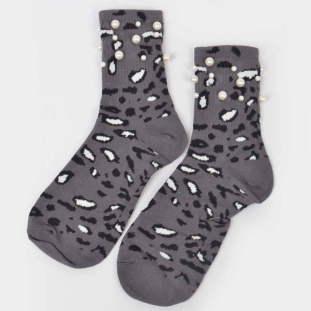 Leo Socks W/pearl
