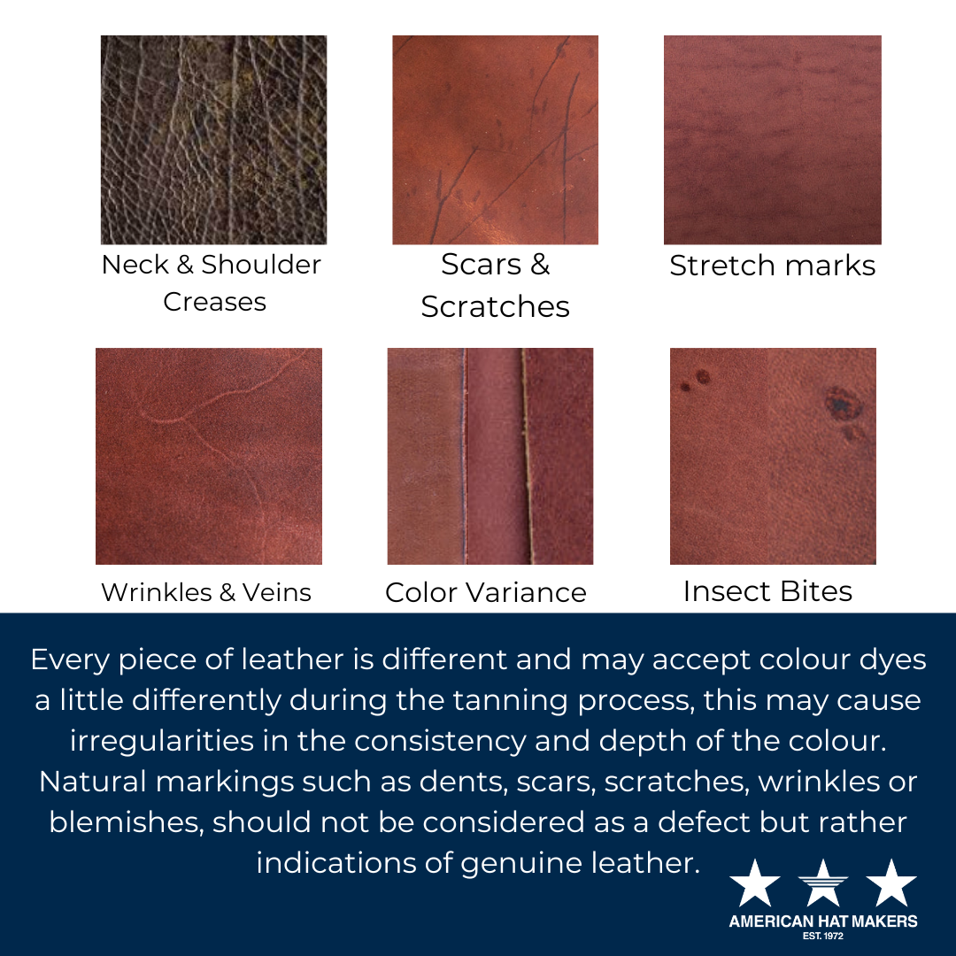 Genuine Leather Top Hat - Style Hampton