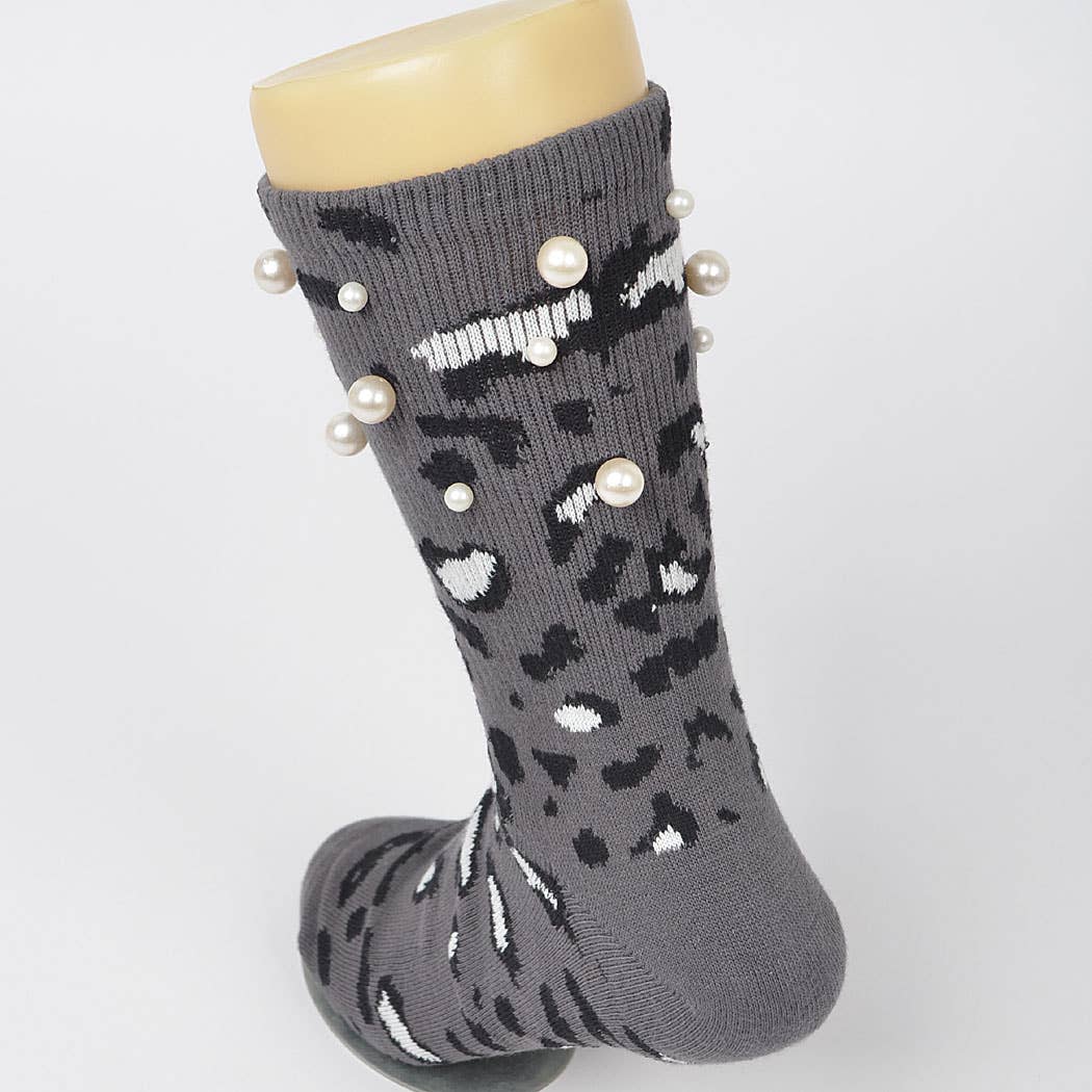 Leo Socks W/pearl
