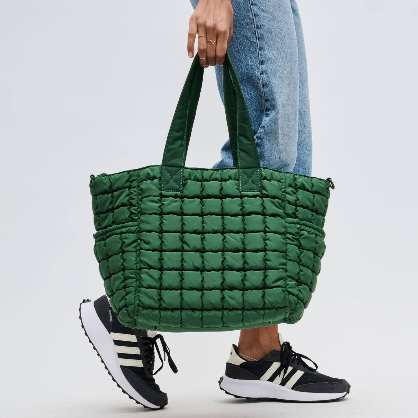 Dreamer Quilted Puffer Nylon Tote