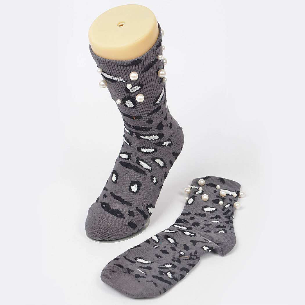 Leo Socks W/pearl