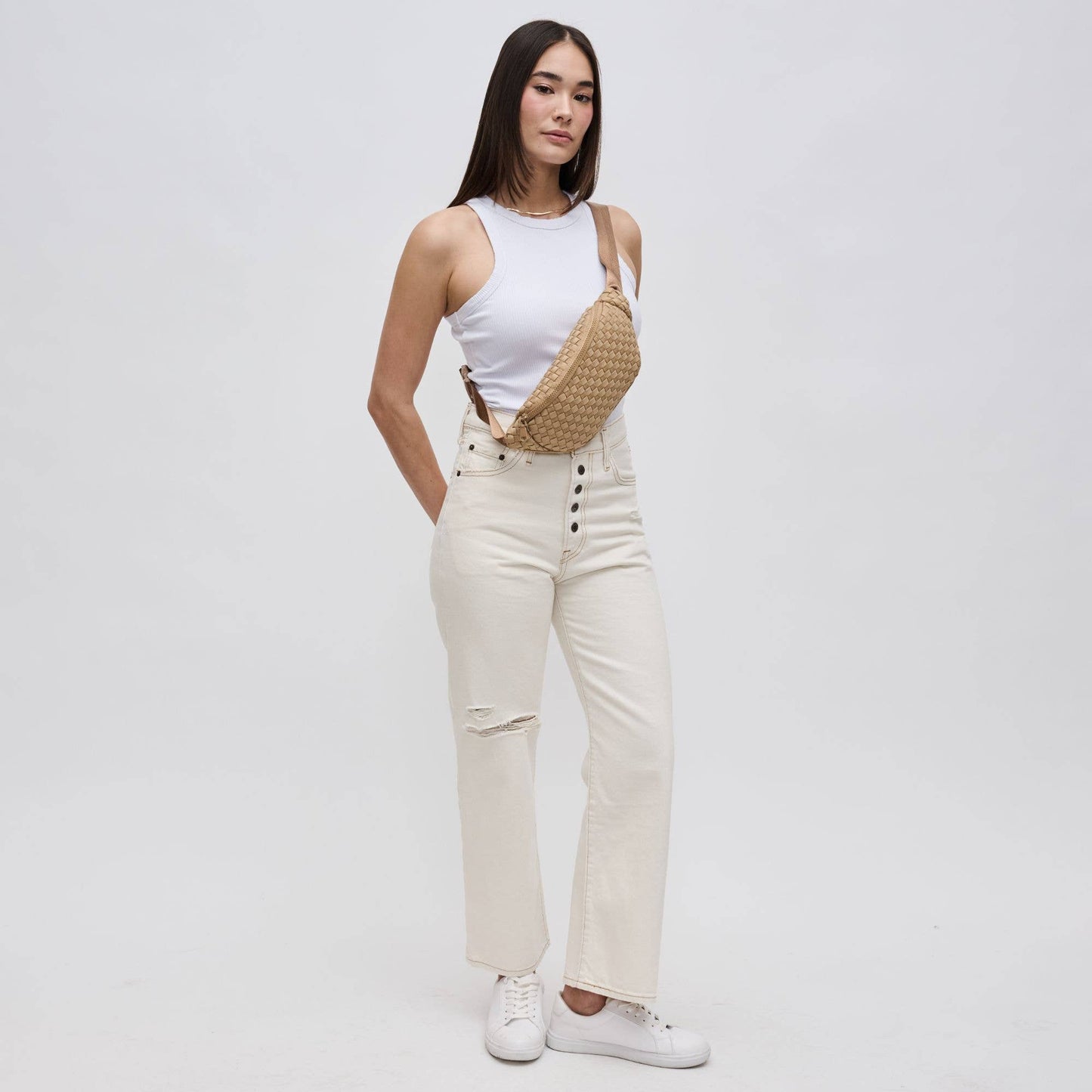 Aim High Woven Neoprene Belt Bag