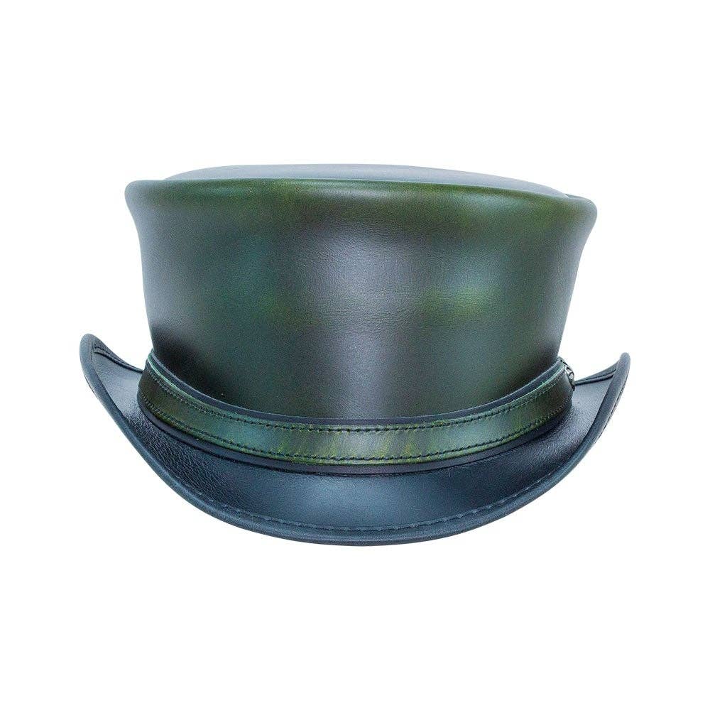 Genuine Leather Top Hat - Style Hampton
