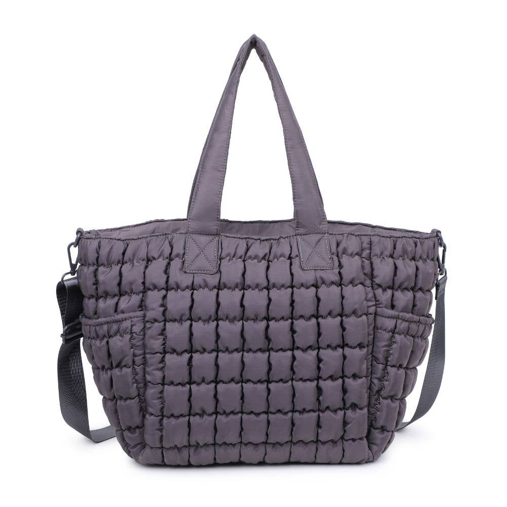 Dreamer Quilted Puffer Nylon Tote