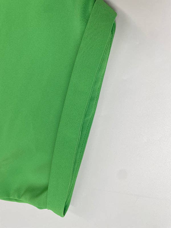 Green  Pocket Jumpsuit