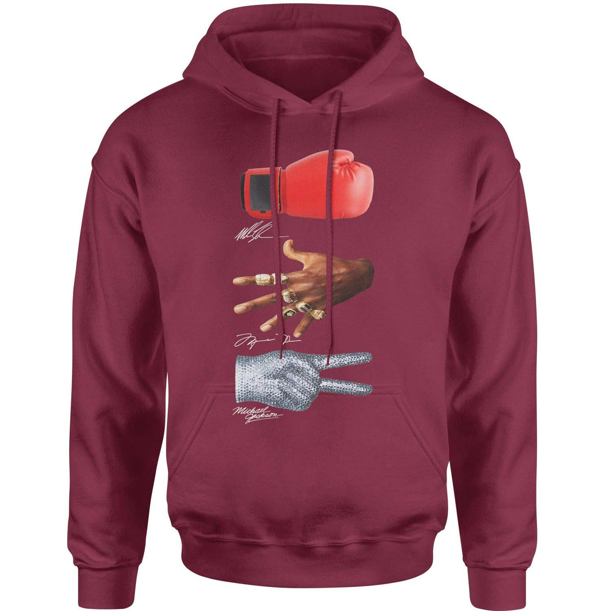 Tyson Jordan Jackson Iconic Hands Adult Hoodie Sweatshirt m100