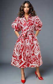 N by Nancy Paisley Print Dress